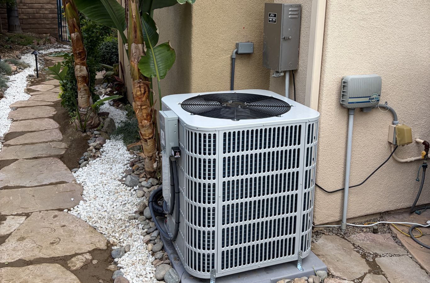 Technician restoring cooling in Los Angeles County home during same-day repair visit